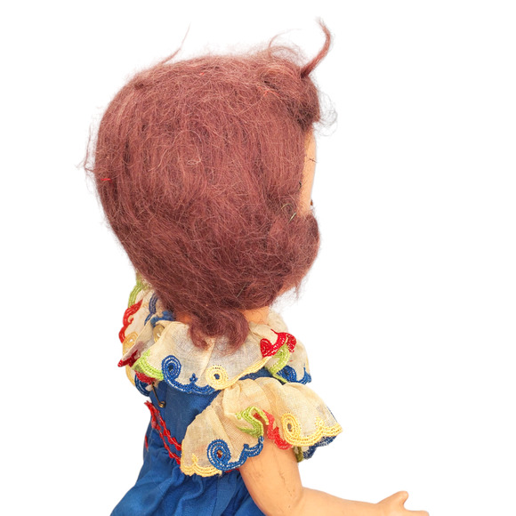 Vintage Composite Doll 15 in Unmarked - Picture 12 of 16